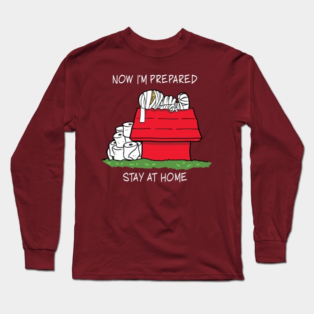 Toilet paper hoarder Long Sleeve T-Shirt by peekxel